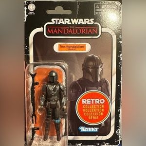 Star Wars Retro Collection The Mandalorian Beskar Kenner Action Figure Disney